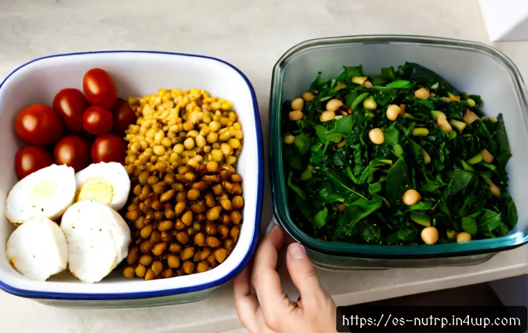 Home 15 고단백 저지방 식단의 장기적인 유지 전략 - Photorealistic long-term high-protein low-fat meal planning scene in a bright Spanish home kitchen, ...